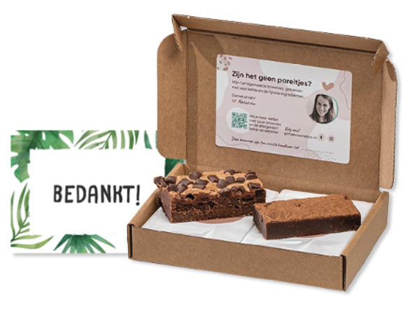 Brievenbuscadeau voorbeeld ambachtelijk